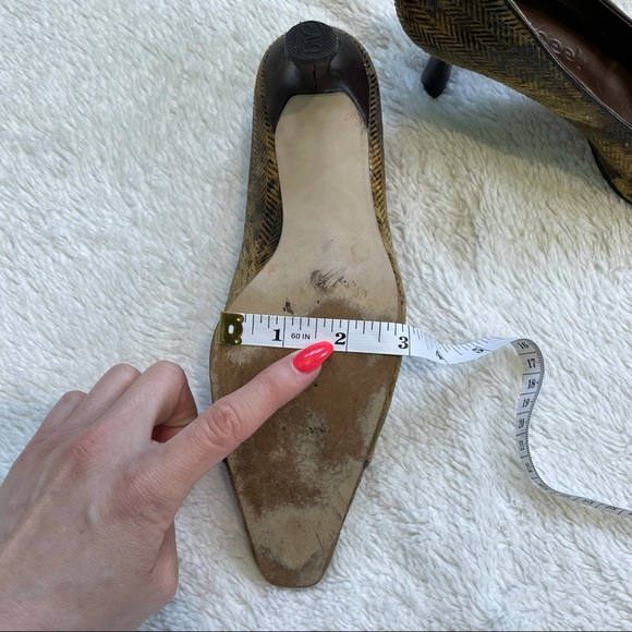 J.Renee Vintage Alice Shoes Square Toe Size 6M - Picture 10 of 10